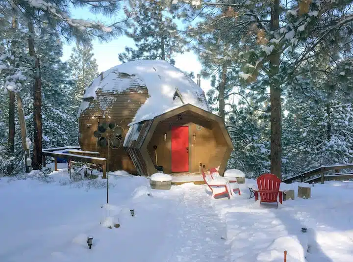 We got snow!