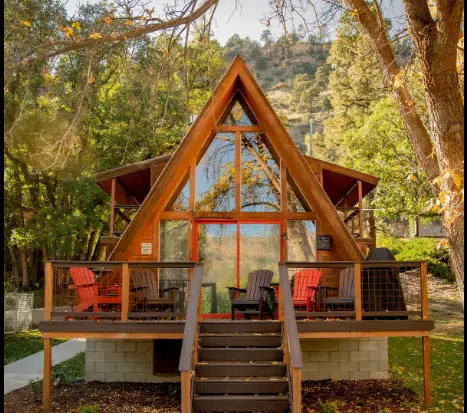 Rustic A-Frame Cabin in Durango, Colorado Is an Ideal Mountain Getaway