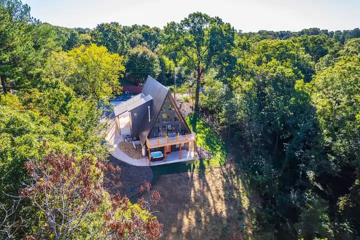 Nestled in the woods of Bella Vista