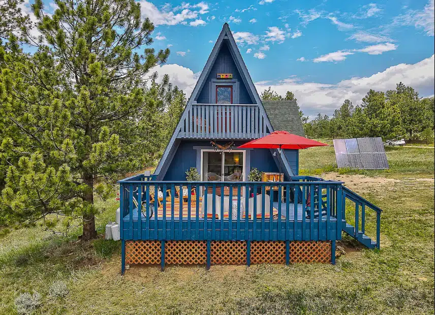 The Black Bear in Florissant, Colorado – an A-Frame Retreat With Charm