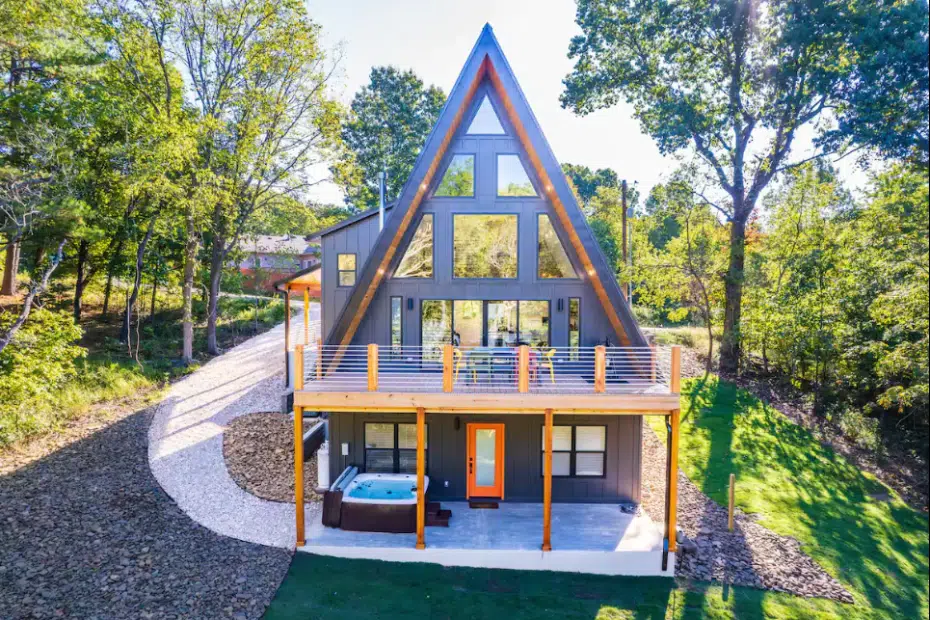 The Serene Escape of Anthony Lane A-Frame; Bike-in-Bike Out, Hot Tub